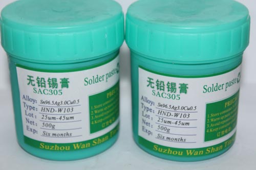 锡膏的保存方法和使用方法